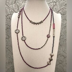 Sundance Catalog Garnet Necklace